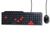 QUANTUM QHM8810 Spill-Resistant Wired Keyboard and Mouse Combo (Black) QUANTUM QHM8810 Spill-Resistant Wired Keyboard and Mouse Combo (Black)
