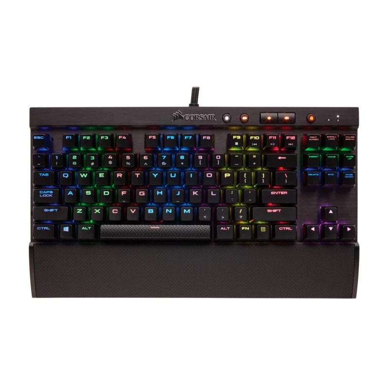 CORSAIR K65 LUX RGB Compact Mechanical Keyboard - Cherry MX Red - RGB LED Backlit CORSAIR K65 LUX RGB Compact Mechanical Keyboard - Cherry MX Red - RGB LED Backlit
