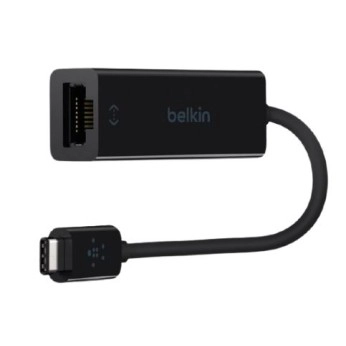 Belkin USB-IF Certified USB Type-C to Gigabit Ethernet Adapter (Black) Belkin USB-IF Certified USB Type-C to Gigabit Ethernet Adapter (Black)