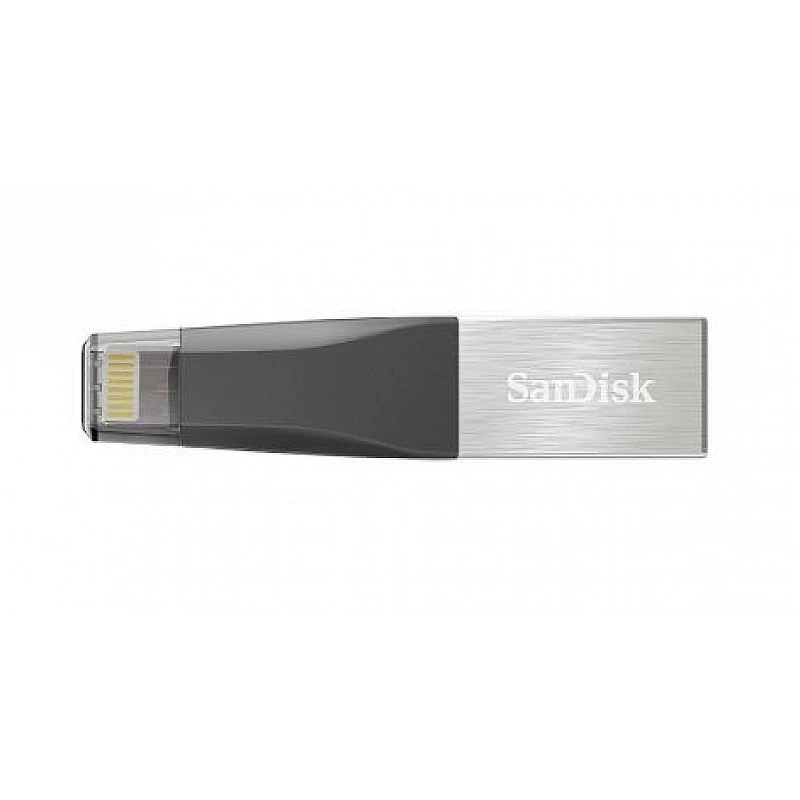 SanDisk iXpand Mini 128GB USB 3.0 Flash Drive for iPhone and Computer SanDisk iXpand Mini 128GB USB 3.0 Flash Drive for iPhone and Computer