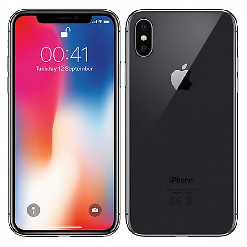 Apple iPhone X (64GB, Space Grey) Refurbished