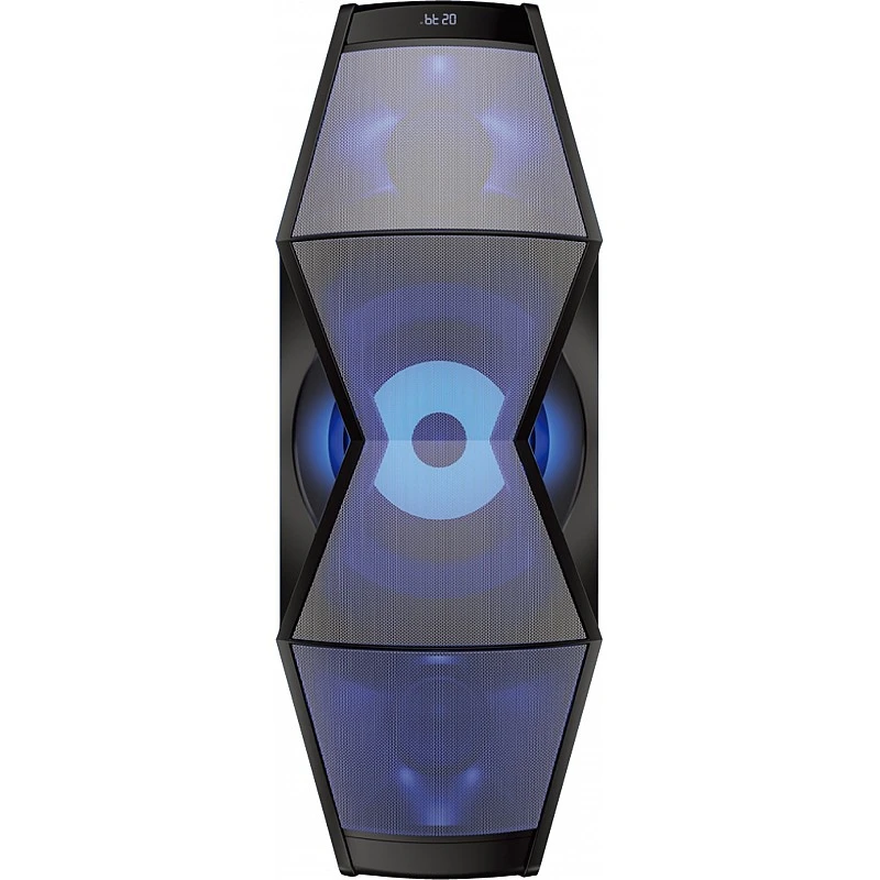 PHILIPS Audio MMS2200B 2.1 Channel 100W Portable Bluetooth Party Speaker with Integrated Subwoofer & LED Light (Black) (Refurbished) PHILIPS Audio MMS2200B 2.1 Channel 100W Portable Bluetooth Party Speaker with Integrated Subwoofer & LED Light (Black) (Refurbished)