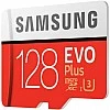 SAMSUNG EVO Plus 128 GB SD Card Class 10 100 MB/s Memory Card With Adapter SAMSUNG EVO Plus 128 GB SD Card Class 10 100 MB/s Memory Card With Adapter