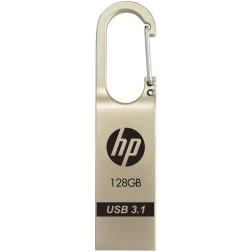 HP X760W 128 Pen Drive  (Gold, Silver)