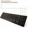 Amkette Optimus Wireless Keyboard and Optical Mouse Sensor (Black) - Amkette Optimus Wireless Keyboard and Optical Mouse Sensor (Black) -