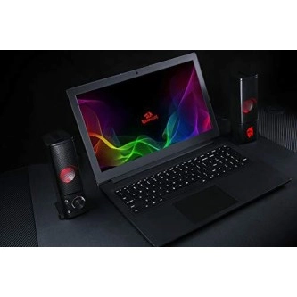Redragon Orpheus GS550 Stereo Channel for PC with Red LED Backlight and Volume Control Gaming Sound bar Speakers