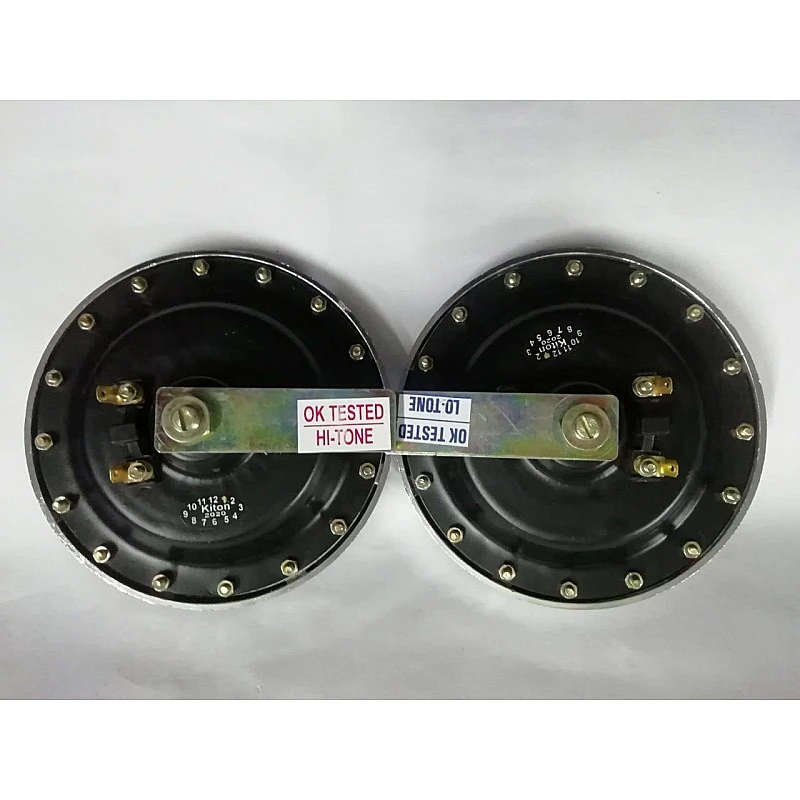 Kiton Plastic Chrome Vibro Mega Sonic 12V Universal Horn DC 150 mm Kiton Plastic Chrome Vibro Mega Sonic 12V Universal Horn DC 150 mm