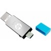 HP HPFD302M 64GB OTG Flash Drive (Sliver)