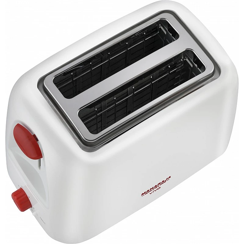 Maharaja Whiteline Viva 750-Watt Pop-up Toaster (Red and White) Maharaja Whiteline Viva 750-Watt Pop-up Toaster (Red and White)