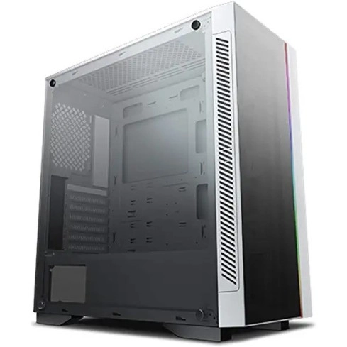DEEPCOOL MATREXX 55 V3 ADD-RGB 3F Middle Tower Supports E-ATX/ATX/Micro ATX/Mini-ITX Computer Cabinet with 3×120mm ADD-RGB Fans at Front.