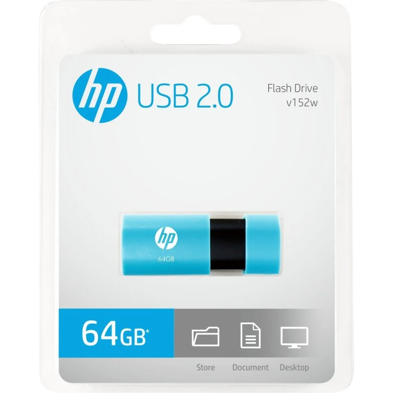 HP v152w 64GB USB 2.0 Pen Drive HP v152w 64GB USB 2.0 Pen Drive
