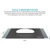 Tizum Aluminium Mousepad - Anti-Skid Intensive Gaming Mouse Pad for MacBook-c Tizum Aluminium Mousepad - Anti-Skid Intensive Gaming Mouse Pad for MacBook-c