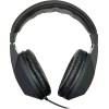 iBall EarWear Rock, Pitch Perfect Sound, Over-Ear Wired Headphones with Mic, Black & Red
