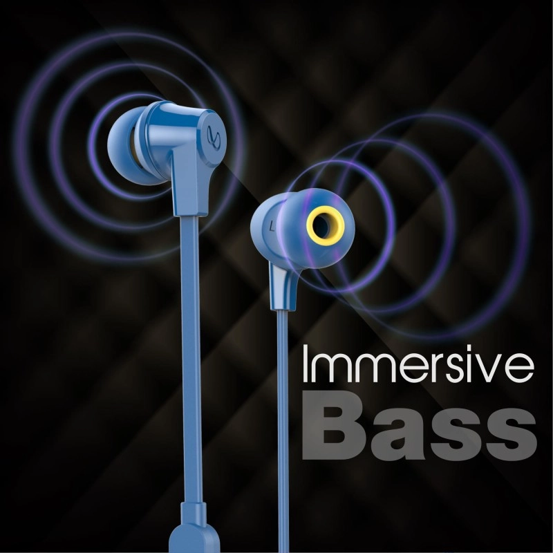 INFINITY by Harman Zip 100 Wired Headset (Blue, In the Ear)