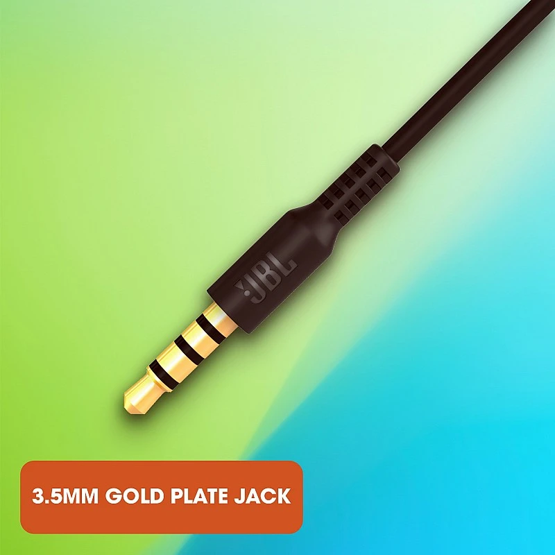 JBL C150SI by Harman in-Ear Headphones with Mic (Black) JBL C150SI by Harman in-Ear Headphones with Mic (Black)