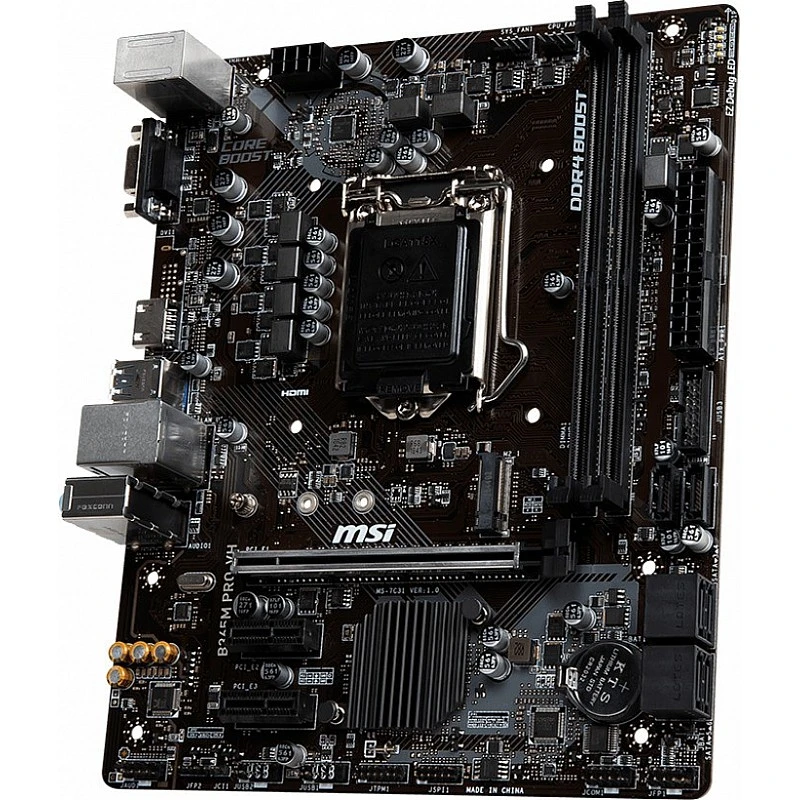MSI B365M PRO-VH Micro-ATX Gaming Motherboard MSI B365M PRO-VH Micro-ATX Gaming Motherboard