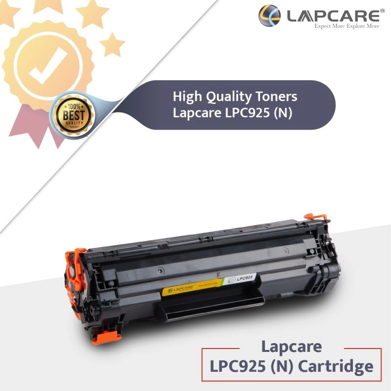 Lapcare LPC925 Laser Printer Toner Cartridge, Ideal for Offices/Home