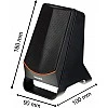 Philips MMS-2550F/94 2.1 Channel Multimedia Speakers System (Black)-