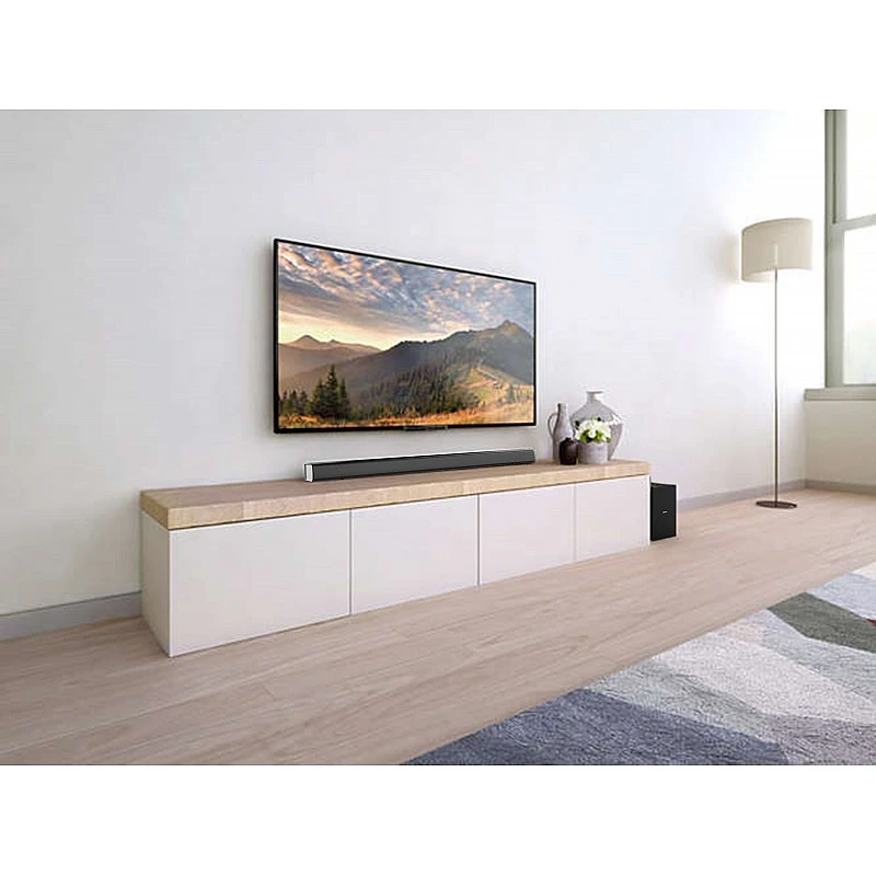 Philips HTL3310 2.1 CH 160 W Bluetooth Soundbar with Wireless Subwoofer, Dolby Digital Surround Sound, Optical Input and HDMI ARC-