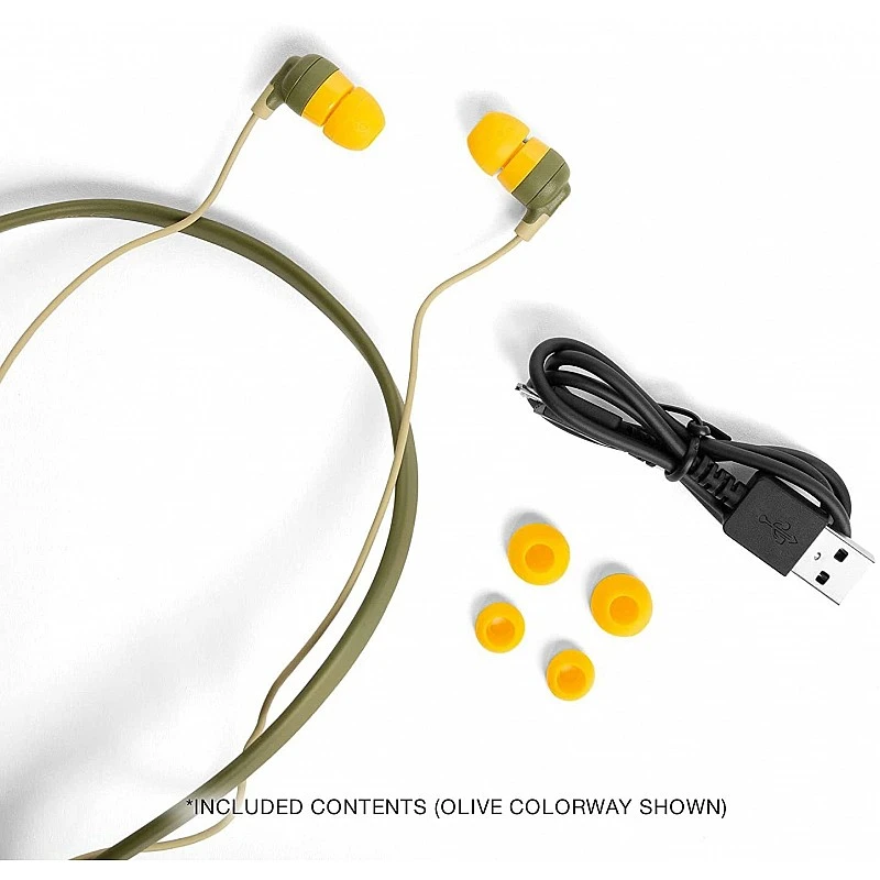 Skullcandy Inkd Plus Wireless in-Earphone with Mic (Moss/Olive/Yellow) Skullcandy Inkd Plus Wireless in-Earphone with Mic (Moss/Olive/Yellow)