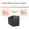 Vertiv Liebert ITON CX 1000 VA with 2 X 7 AH Battery 526110003000 220 V Line-interactive Tower Model UPS with Overload Protection 4 Outlet Plugs Vertiv Liebert ITON CX 1000 VA with 2 X 7 AH Battery 526110003000 220 V Line-interactive Tower Model UPS with Overload Protection 4 Outlet Plugs