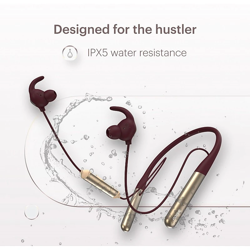 Noise Flair XL with 80hrs of playtime, ESR, Instacharge and Bluetooth v5.2 Bluetooth Headset (Burgundy, In the Ear) Noise Flair XL with 80hrs of playtime, ESR, Instacharge and Bluetooth v5.2 Bluetooth Headset (Burgundy, In the Ear)