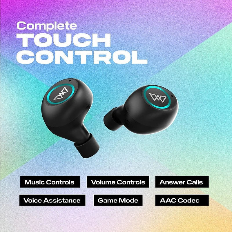 Wings PowerPods True Wireless in-Ear Earbuds Black Wings PowerPods True Wireless in-Ear Earbuds Black