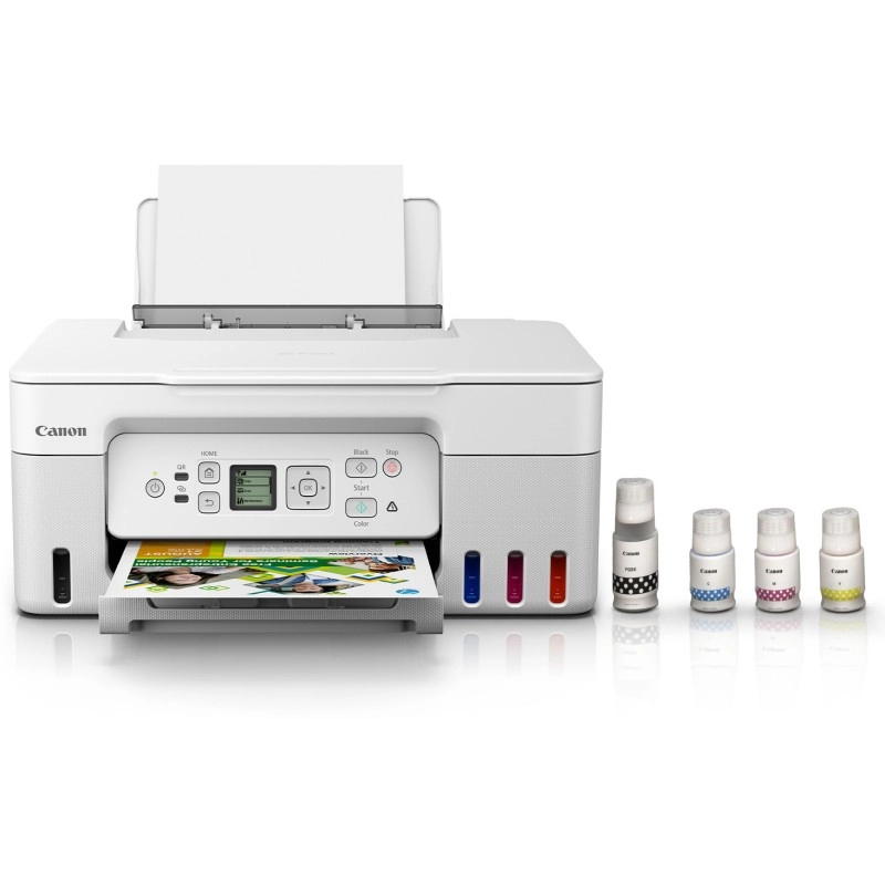 Canon PIXMA MegaTank G3770 Red All-in-one WiFi Inktank Colour Printer with 1 Year Additional Warranty on Product Registration