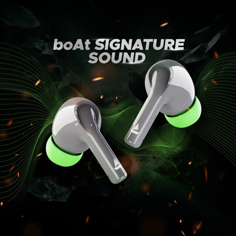 boAt Airdopes 161 Hulk Edition w/ 40 HRS Playback, ASAP Charge & IPX5 Rating Bluetooth (Green Fury, True Wireless) boAt Airdopes 161 Hulk Edition w/ 40 HRS Playback, ASAP Charge & IPX5 Rating Bluetooth (Green Fury, True Wireless)