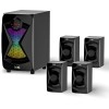 boAt 1500 Pro with Dynamic RGB LEDs, EQ Modes & Master Remote Control 80 W Bluetooth Home Theatre (Space Black, 4.1 Channel) boAt 1500 Pro with Dynamic RGB LEDs, EQ Modes & Master Remote Control 80 W Bluetooth Home Theatre (Space Black, 4.1 Channel)