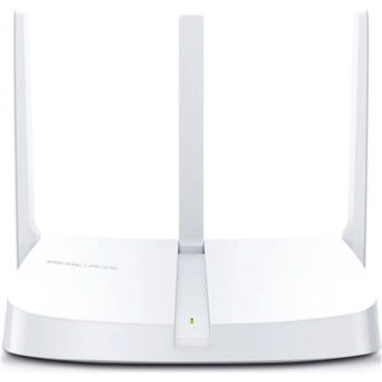 Mercusys MW305R Wireless Router 2.4 GHz 300 Mbps Wifi Speed Single Band External Antenna Ethernet (Cable Broadband)  (White)