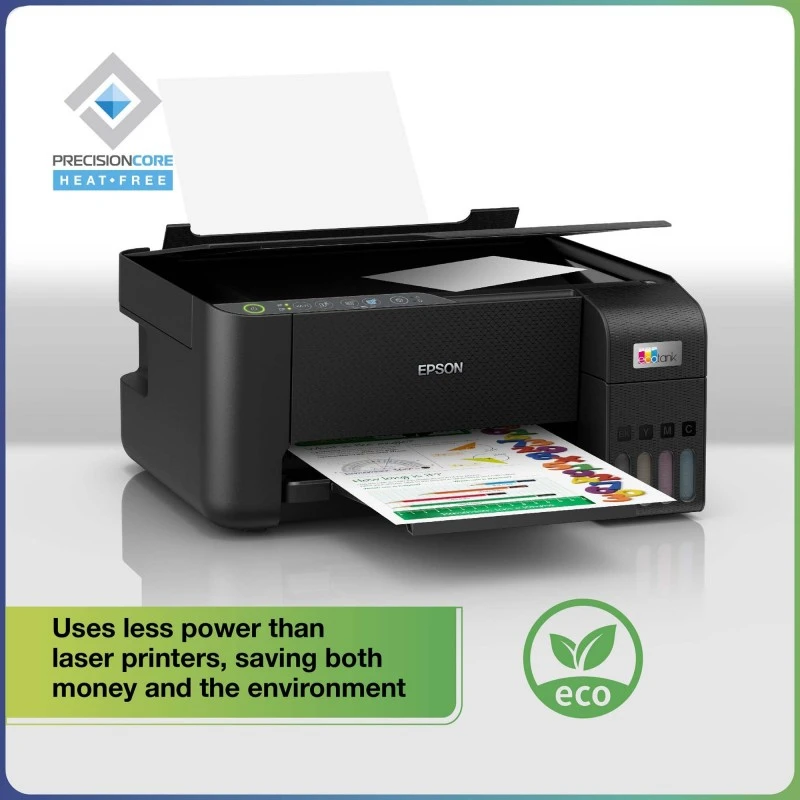 Epson Ecotank L3250 A4 Wi-Fi All-in-One Ink Tank Colour Printer Ink, Black Epson Ecotank L3250 A4 Wi-Fi All-in-One Ink Tank Colour Printer Ink, Black