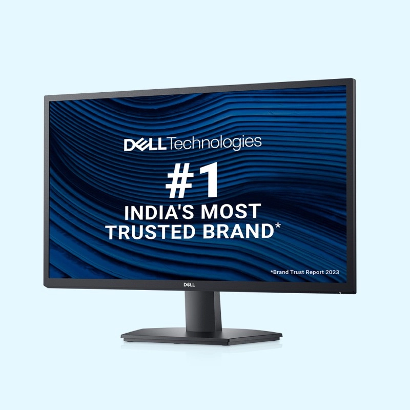 DELL SE-Series 68.58 cm (27 inch) Full HD LED Backlit VA Panel with 5-Years warranty, Brightness: 250 cd/m,Contrast Ratio 3000:1, HDMI & VGA, Tilt adjustment Monitor (SE2722H)
