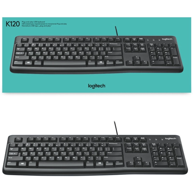 Logitech Plug and Play USB Keyboard K120 Logitech Plug and Play USB Keyboard K120