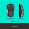 Logitech MK275 Wireless Keyboard and Mouse Combo for Windows, 2.4 GHz Wireless, Compact Wireless Mouse