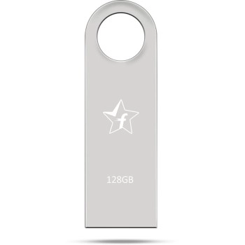 Flipkart SmartBuy FPD128-UR1-20 128 GB Pen Drive Compatible with Desktop Computer, Laptop, Television USB 2.0 Metal Case  (Silver)