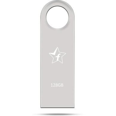 Flipkart SmartBuy FPD128-UR1-20 128 GB Pen Drive Compatible with Desktop Computer, Laptop, Television USB 2.0 Metal Case  (Silver)