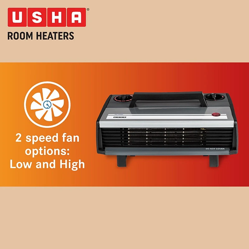 USHA Heat Convector 812 T 2000-Watt with Instant Heating Feature Room Heater (Black) USHA Heat Convector 812 T 2000-Watt with Instant Heating Feature Room Heater (Black)