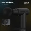 Cult Volt Silicone head, 3000mAh Battery, Pain Relief, Deep Tissue Full body gun Massager (Black) Cult Volt Silicone head, 3000mAh Battery, Pain Relief, Deep Tissue Full body gun Massager (Black)