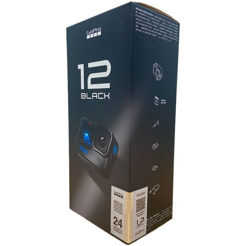 GoPro HERO12 DualLCDScreens 5.3K60 UltraHDVideo HyperSmooth 6.0withAutoBoostWaterproof Sports and Action Camera (Black, 27 MP) GoPro HERO12 DualLCDScreens 5.3K60 UltraHDVideo HyperSmooth 6.0withAutoBoostWaterproof Sports and Action Camera (Black, 27 MP)