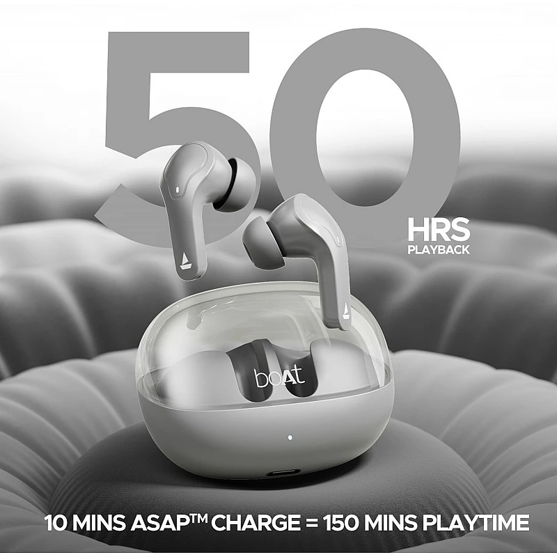 boAt Airdopes 311 Pro, 50HRS Battery, Fast Charge, Dual Mics ENx Tech, Transparent LID, Low Latency, IPX4, IWP Tech, v5.3 Bluetooth Earbuds, TWS Ear Buds Wireless Earphones with mic boAt Airdopes 311 Pro, 50HRS Battery, Fast Charge, Dual Mics ENx Tech, Transparent LID, Low Latency, IPX4, IWP Tech, v5.3 Bluetooth Earbuds, TWS Ear Buds Wireless Earphones with mic