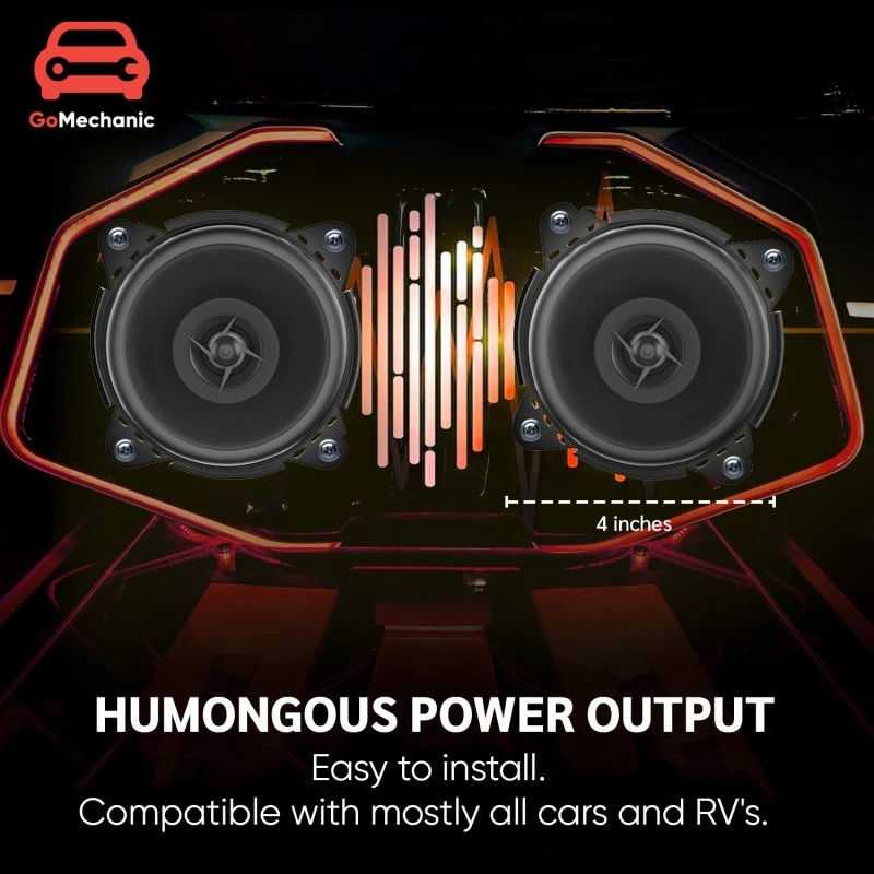 GoMechanic Premium 6" Inch 2-way Super Bass Sonus S2 Coaxial Car Speaker GoMechanic Premium 6" Inch 2-way Super Bass Sonus S2 Coaxial Car Speaker