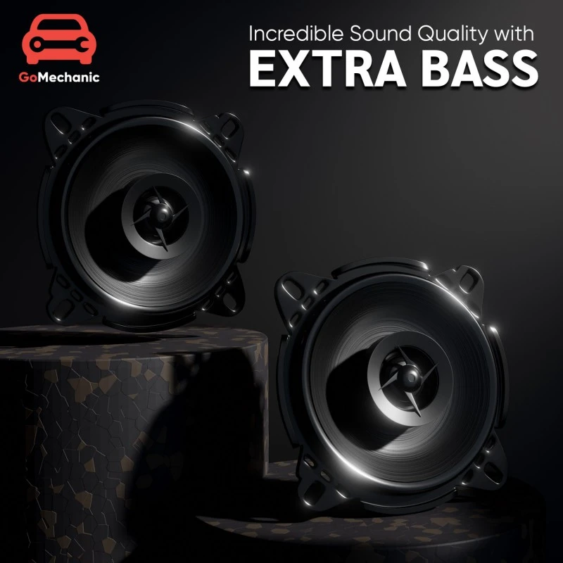 GoMechanic Premium 6" Inch 2-way Super Bass Sonus S2 Coaxial Car Speaker GoMechanic Premium 6" Inch 2-way Super Bass Sonus S2 Coaxial Car Speaker