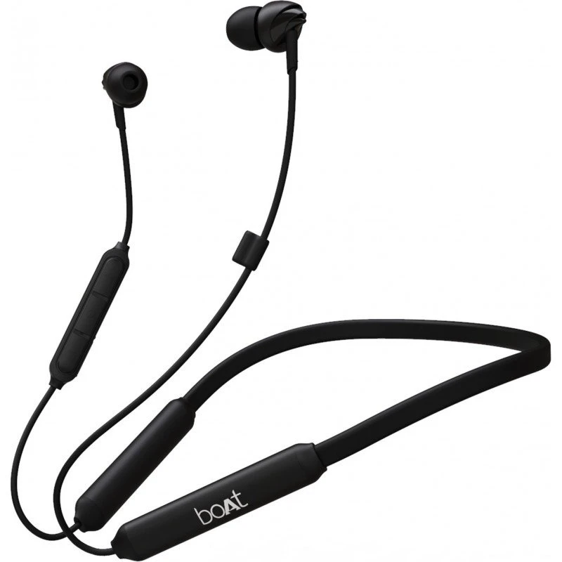 boAt 100 Wireless Bluetooth in Ear Earphone with Mic (Active Black boAt 100 Wireless Bluetooth in Ear Earphone with Mic (Active Black