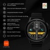 PLAYFIT FLAUNT2 with 1.43'' AMOLED, Rotary Crown, 2.5D All-View Display with BT Calling Smartwatch (Black Strap, Free Size) (un box) PLAYFIT FLAUNT2 with 1.43'' AMOLED, Rotary Crown, 2.5D All-View Display with BT Calling Smartwatch (Black Strap, Free Size) (un box)