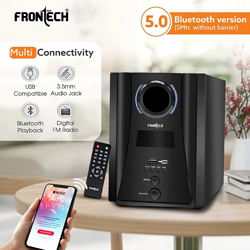 Frontech jil-SW-3918 Micro Hi-Fi System (Black) Frontech jil-SW-3918 Micro Hi-Fi System (Black)