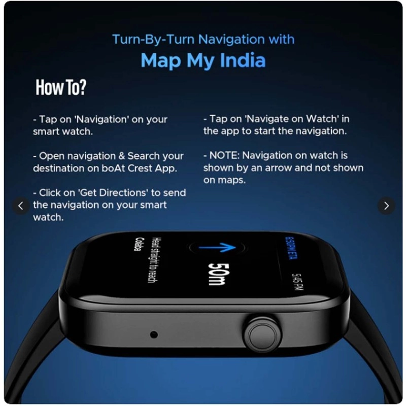 boAt Wave Astra 3 Smartwatch  (Active Black Strap, Free Size)