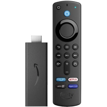 Fire TV Stick 4K Max streaming device, Wi-Fi 6, Alexa Voice Remote includes (TV controls)