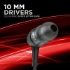 boAt BassHeads 220 Wired Headset Black In the Ear boAt BassHeads 220 Wired Headset Black In the Ear