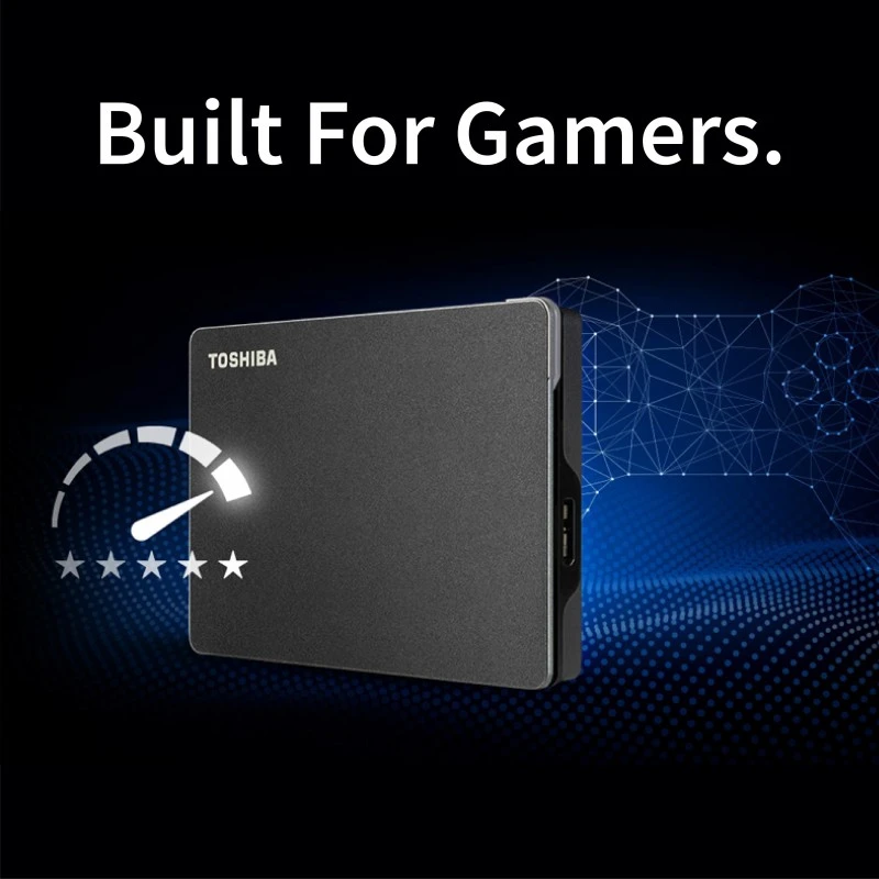 TOSHIBA Canvio Gaming 2 TB External Hard Disk Drive (HDD) TOSHIBA Canvio Gaming 2 TB External Hard Disk Drive (HDD)